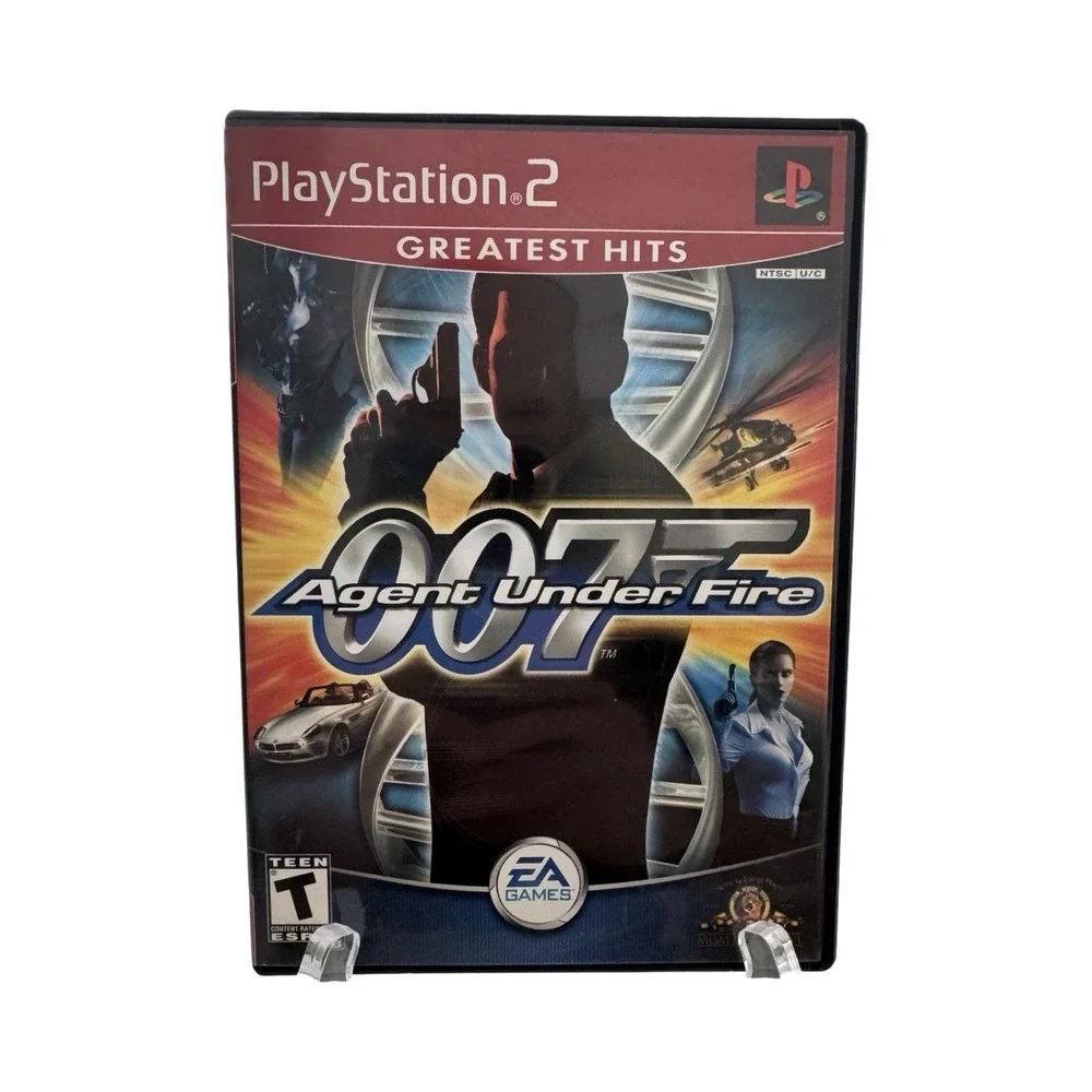 007 Agent Under Fire Sony PlayStation 2 PS2 Greatest Hits CIB James Bond‎ FPS